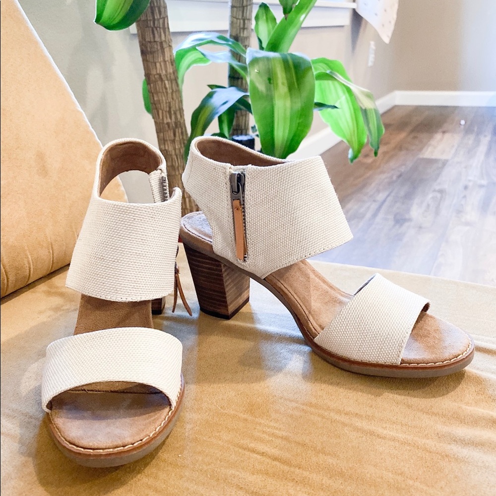Tom’s Majorca Cutout Heels *never worn*